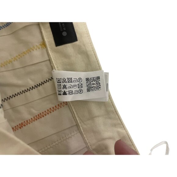 Zara Womens Midi Skirt Large L Multicolor Pleated Abstract Painting 3145/176 NWT - Picture 10 of 13